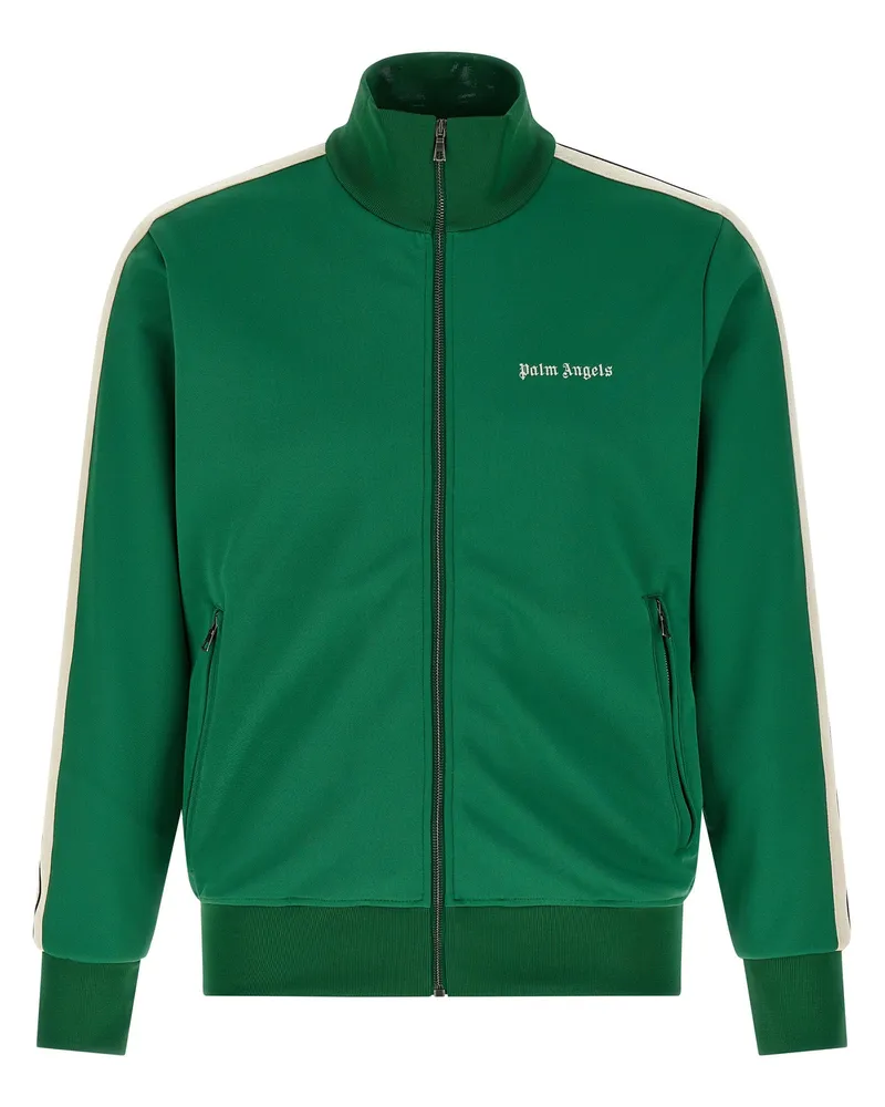 Palm Angels klassisches Logo' Sweatshirt Green