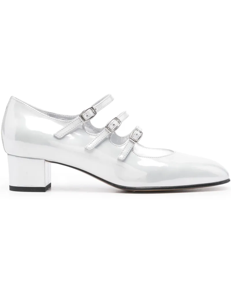 Carel White Reflex Patentleder 