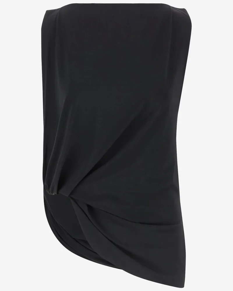 Jacquemus Peplo Top Black