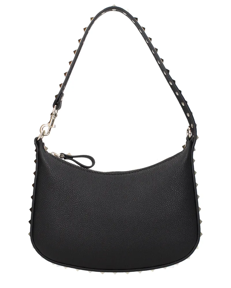 Valentino Garavani Damens Umhängetaschen Leder Schwarz -