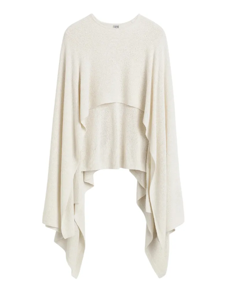 Totême Ecru gestrickt Cape Ecru