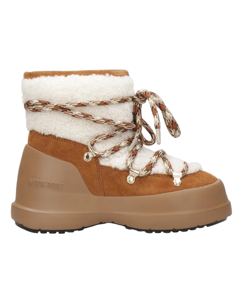 Moon Boot Mondstiefel Whisky+bianco