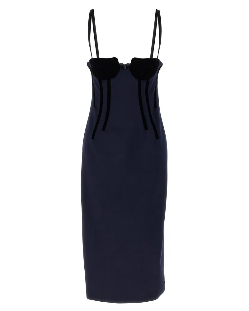 SPORTMAX Anemone' Kleid Blue