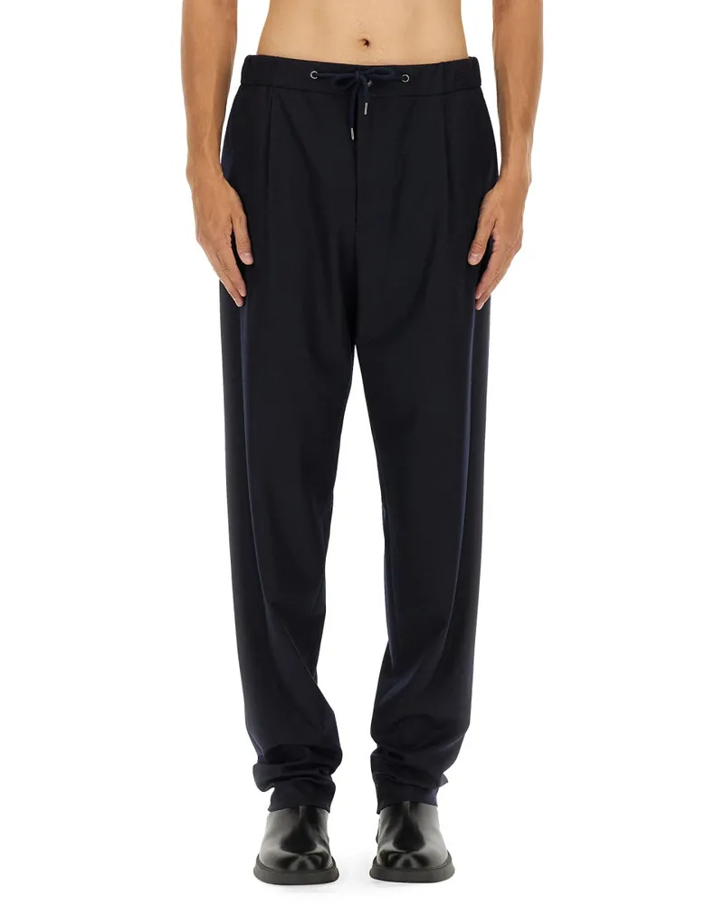 Giorgio Armani Cashmere Hosen Blue