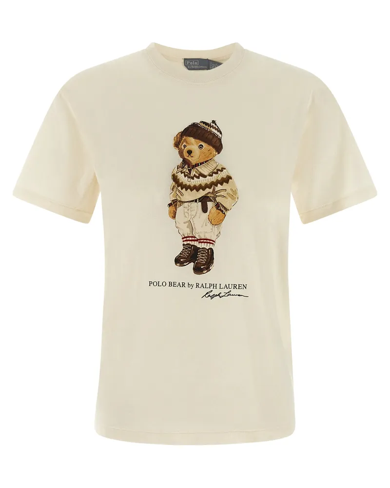 Ralph Lauren Polo Bear' T -Shirt White
