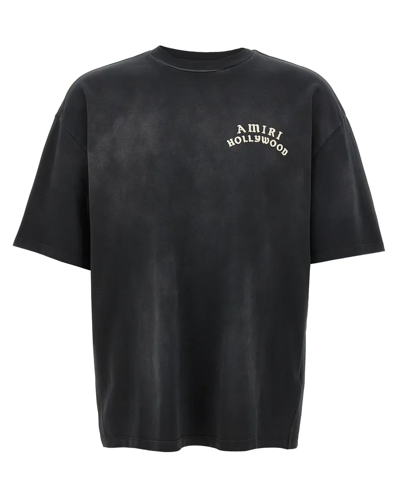 Amiri Amiri Hollywood' T -Shirt Black