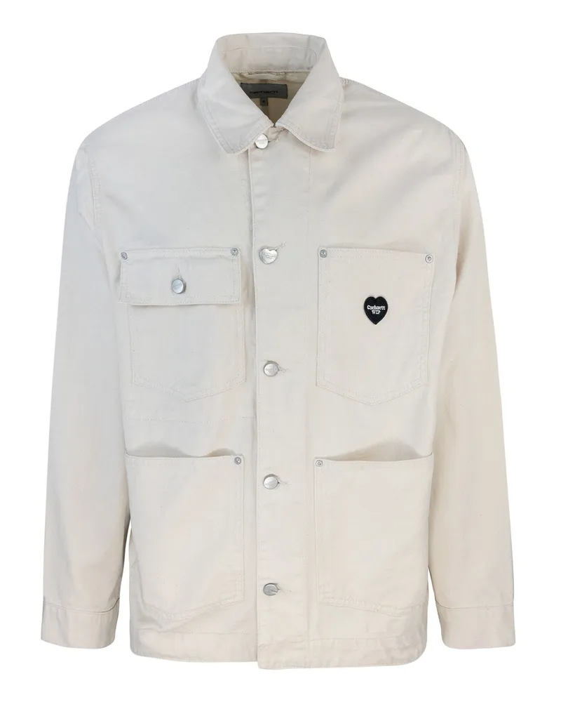 Carhartt WIP Giubbino Drewe Chore Coat Beige Toni