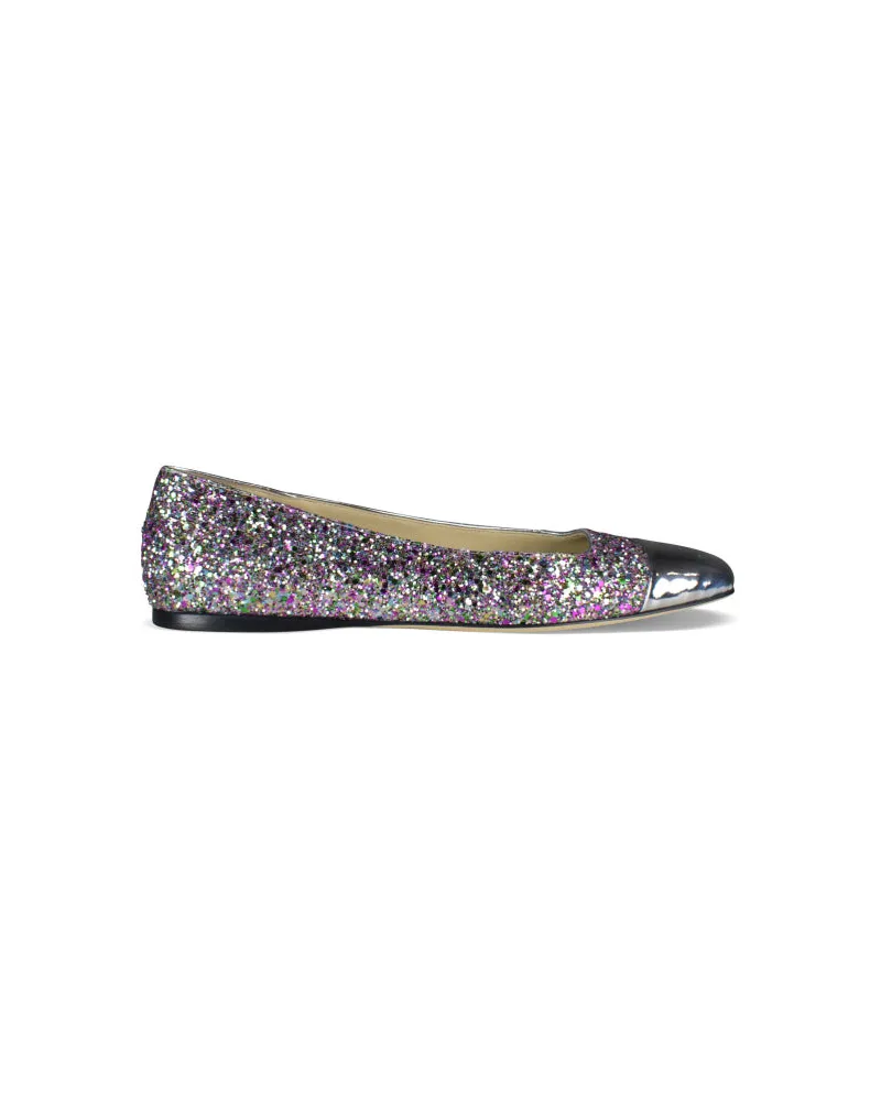 Jimmy Choo Ballerinas Watson Silver