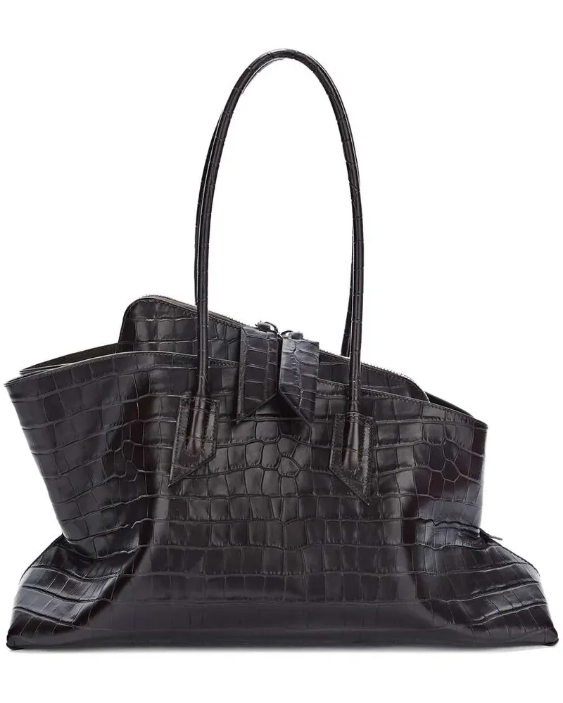 ATTICO Die mittelgroße Attico La Passeggiata Tragetasche Coffee