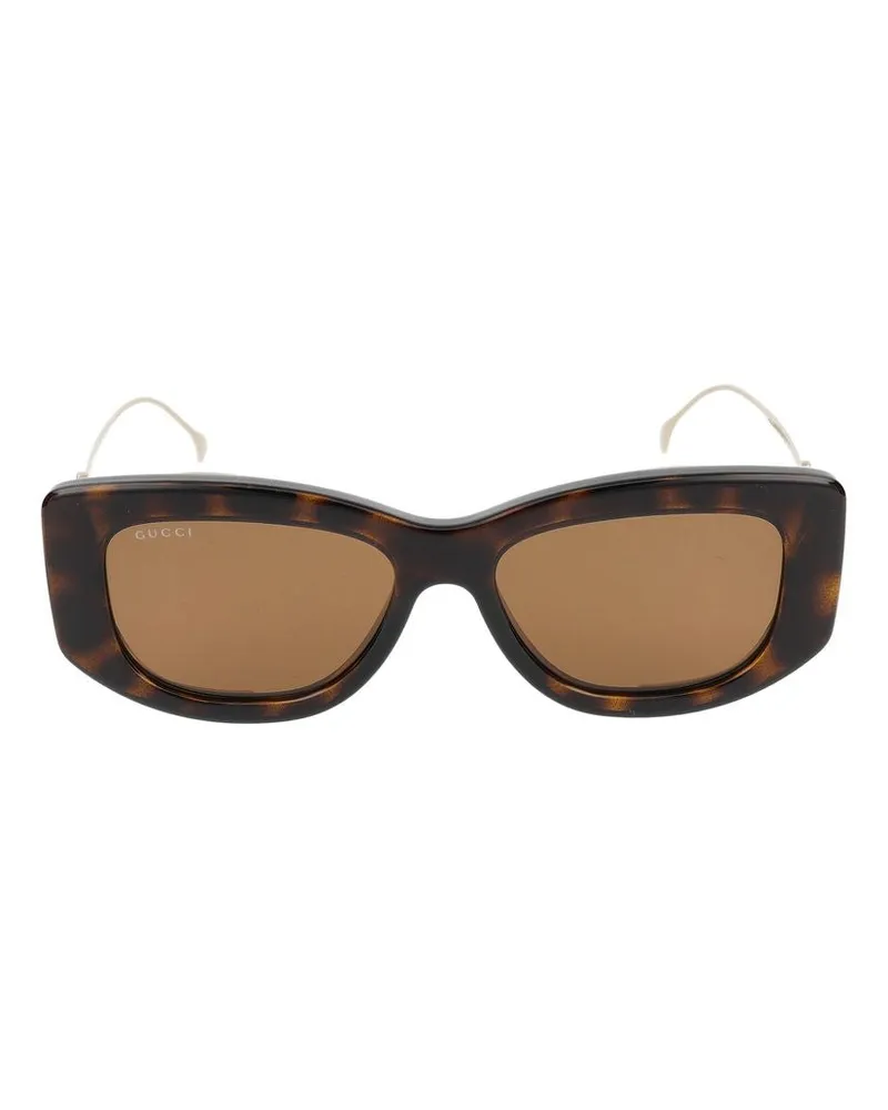 Gucci Sonnenbrille  GG1566 S 002 Havanna Gold Brown /17/120 002