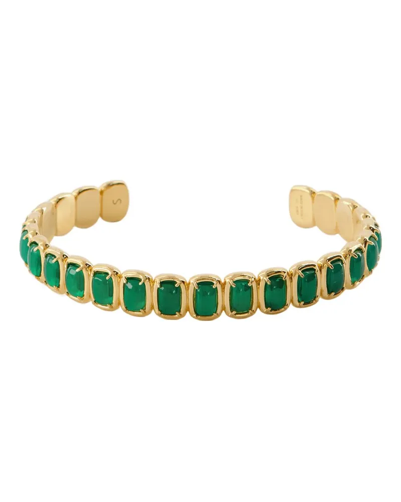 IVI Collection Spielzeugmanschette Armband  Green Onyx oder Green