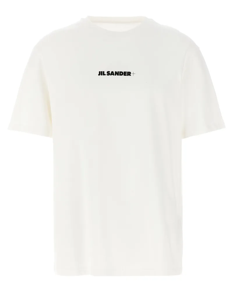 Jil Sander Logo T -Shirt White