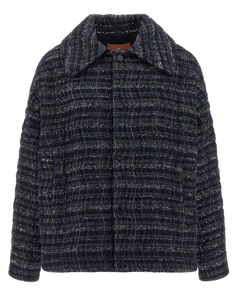 Missoni Caperdoni Frame Overshirt Blue