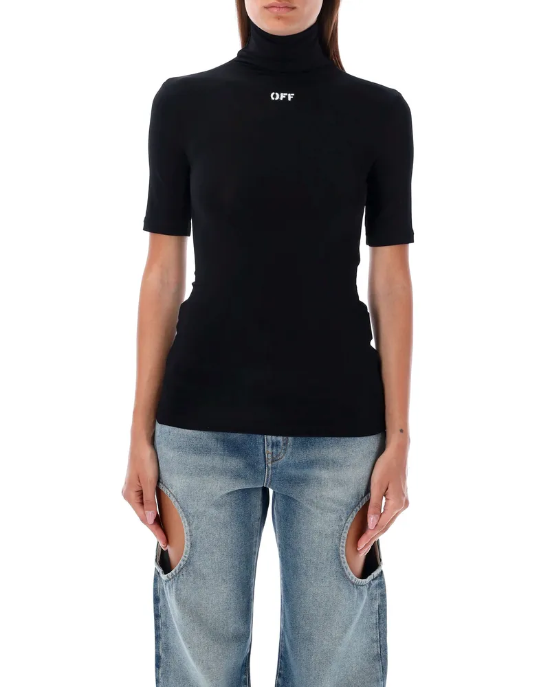 OFF-WHITE Top Black Black