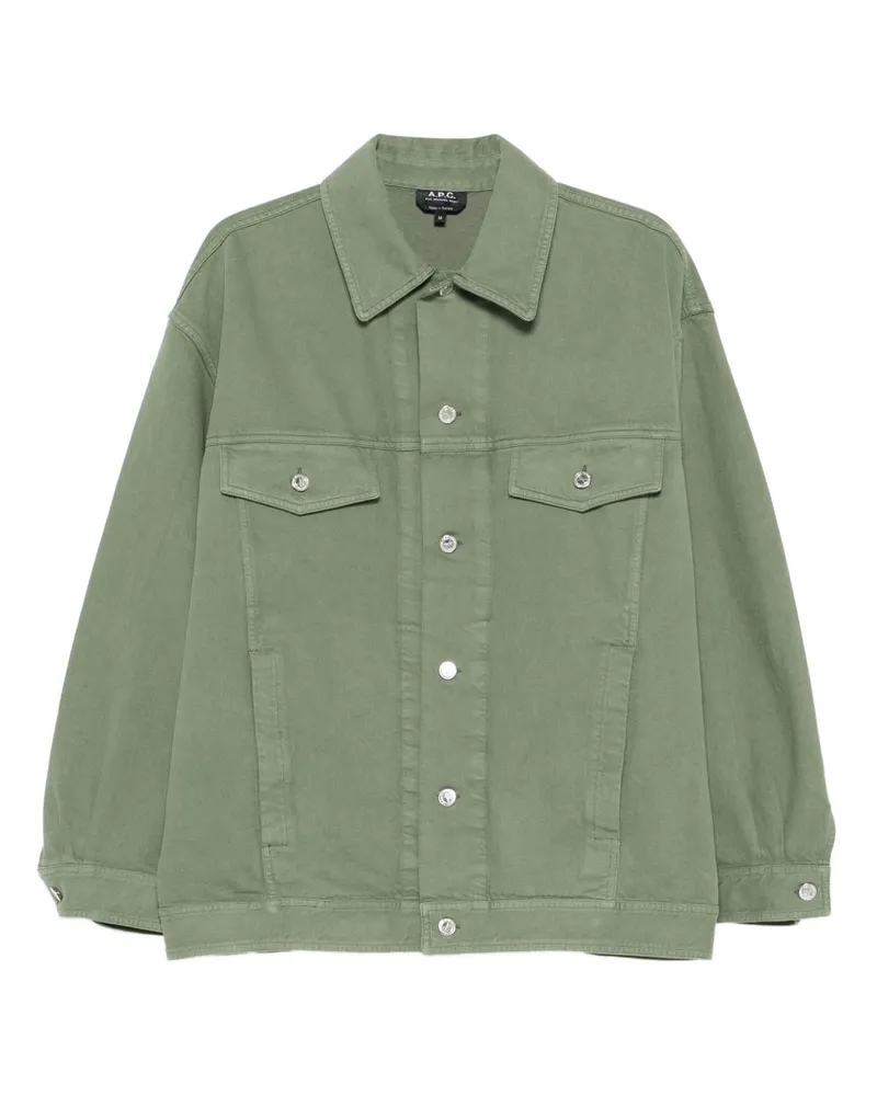A.P.C. Hose grün Green