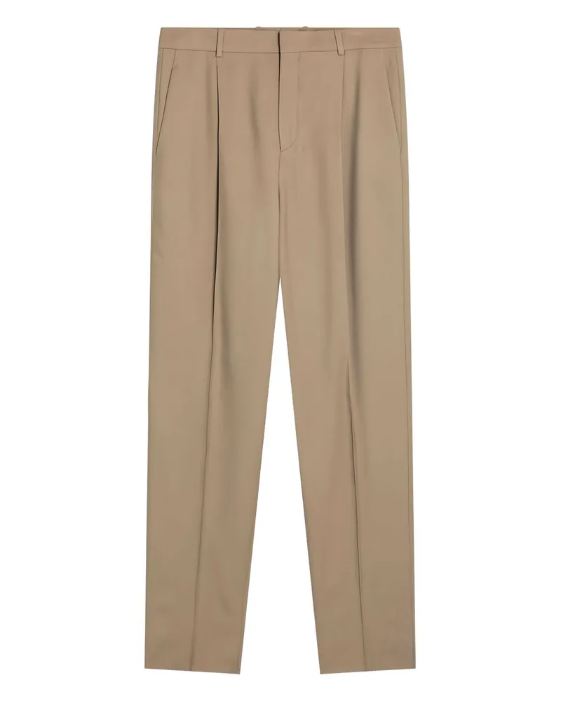 Saint Laurent Wollhose Beige