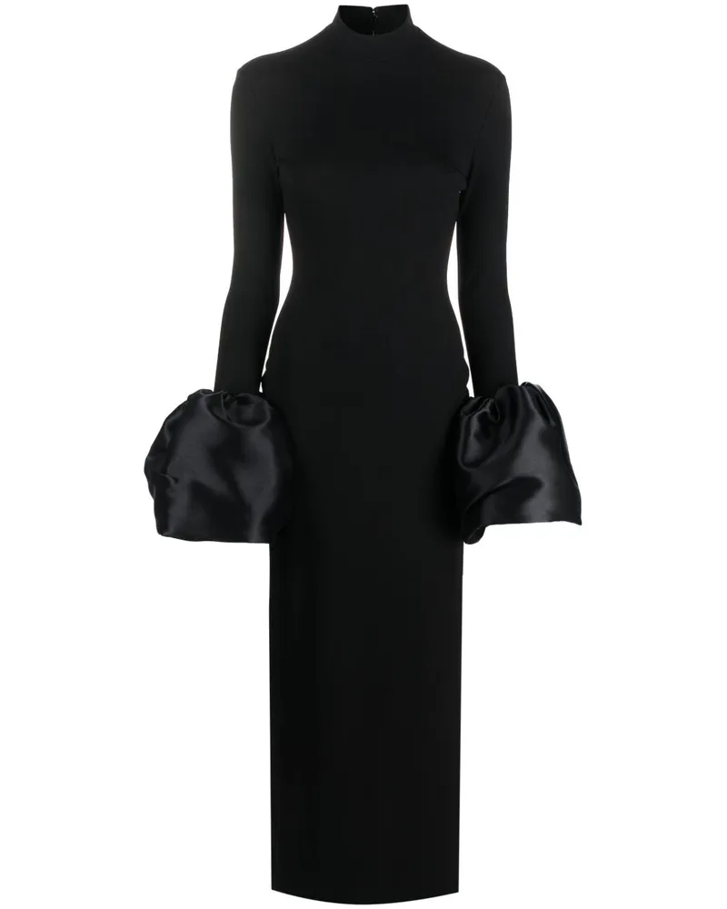 Solace London Viviana Maxikleid Black