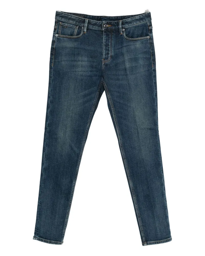 Emporio Armani Denim Baumwolljeans Blue