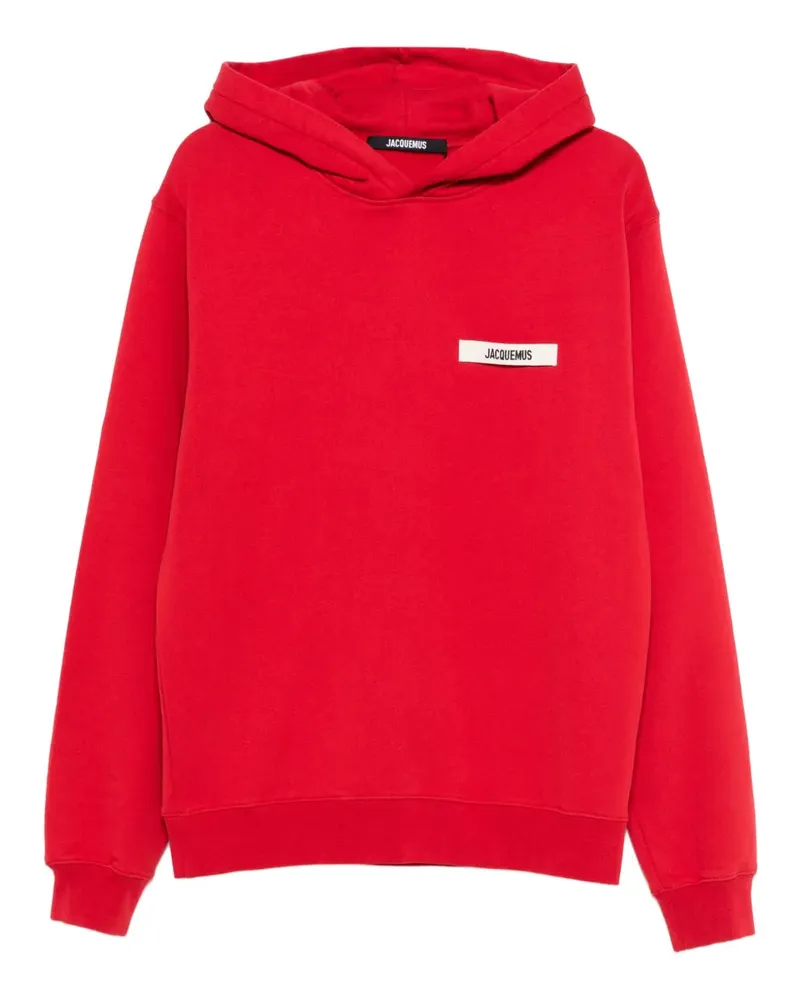 Jacquemus der Gros Grain Hoodie Dark