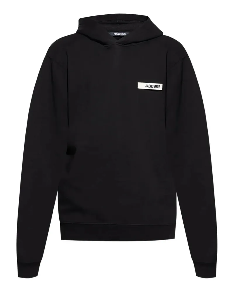 Jacquemus der Gros Grain Hoodie Dark