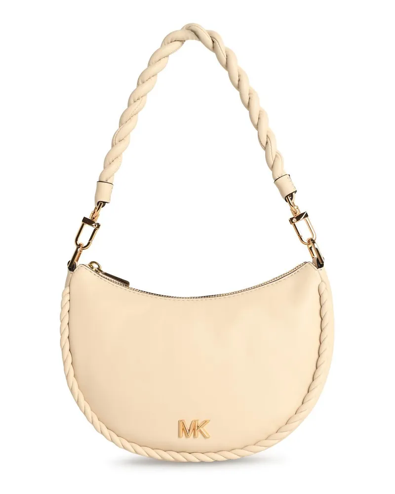 Michael Kors Kyla' Cream Lear Tasche Cream