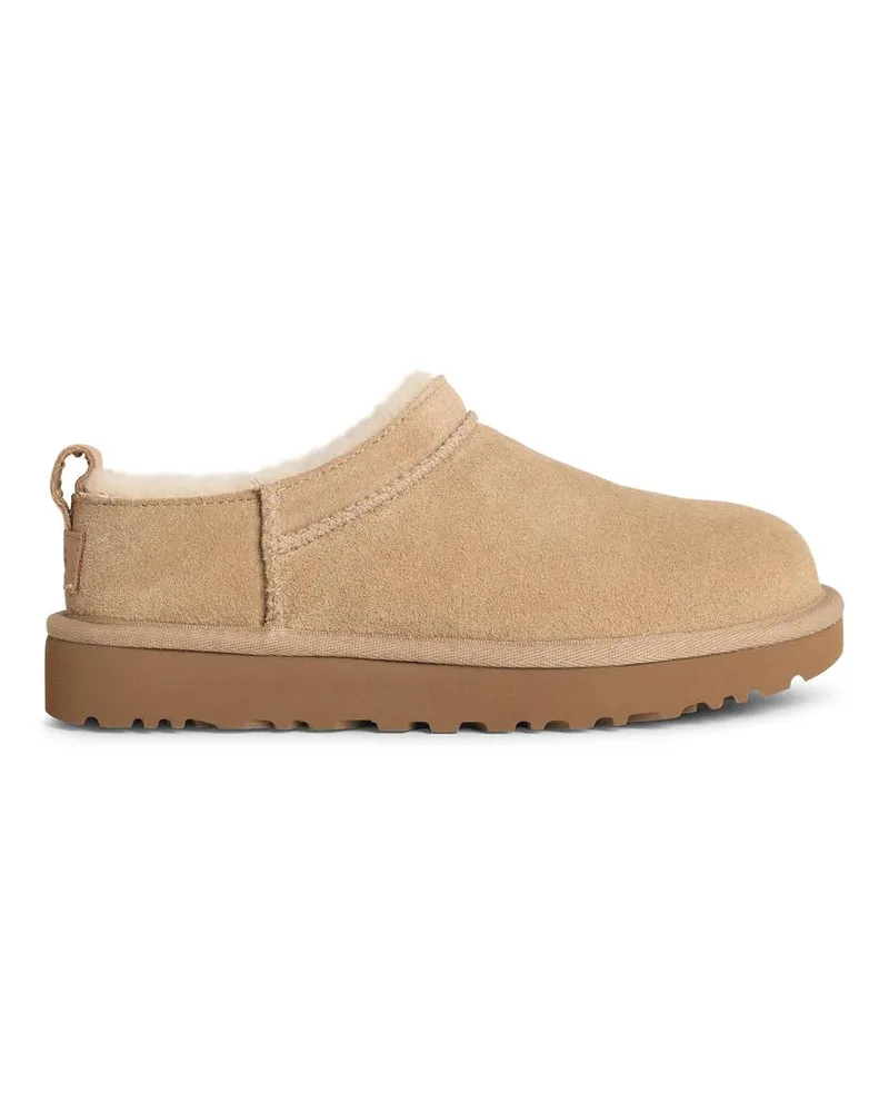UGG Classic Micro' Sand Wildleder Boots Beige