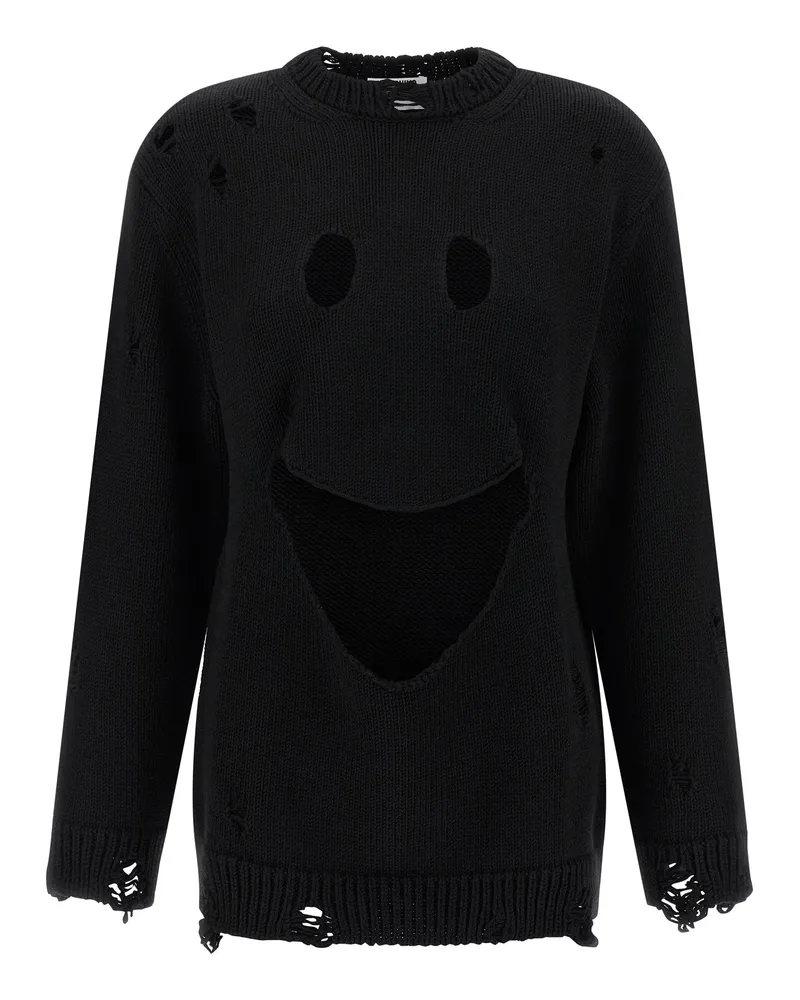 Moschino Smiley' Pullover Black