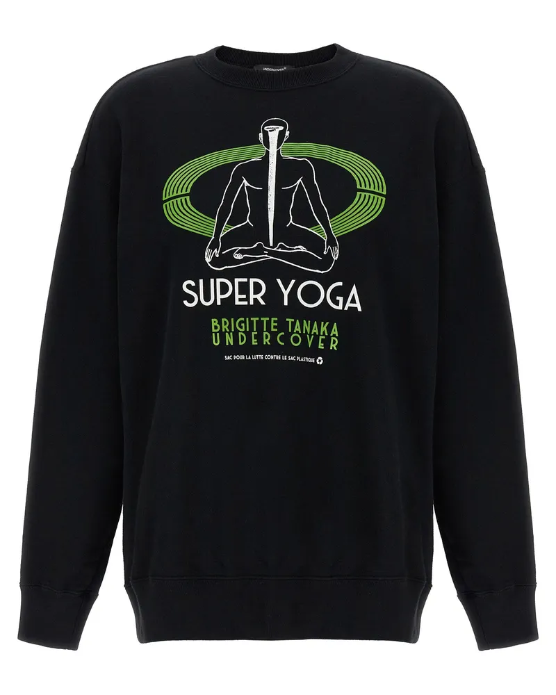 Undercover Print Sweatshirt Black