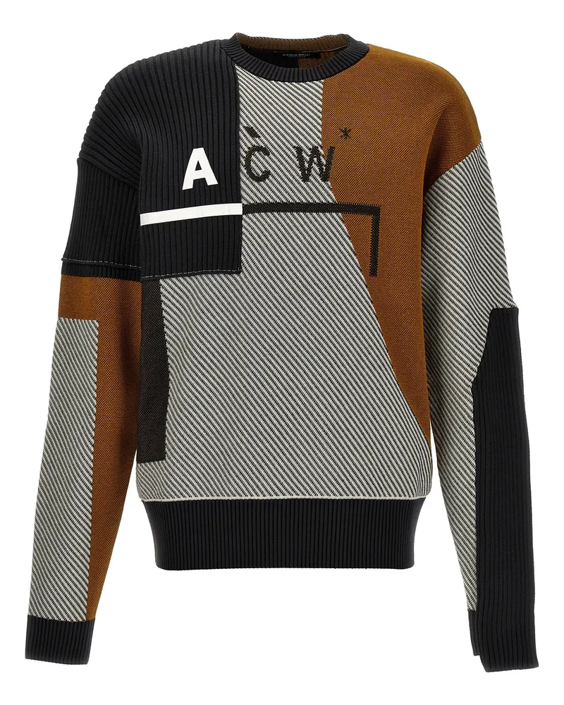 A-COLD-WALL* Eine kalte Wand* 'geometrischer' Pullover Multicolor