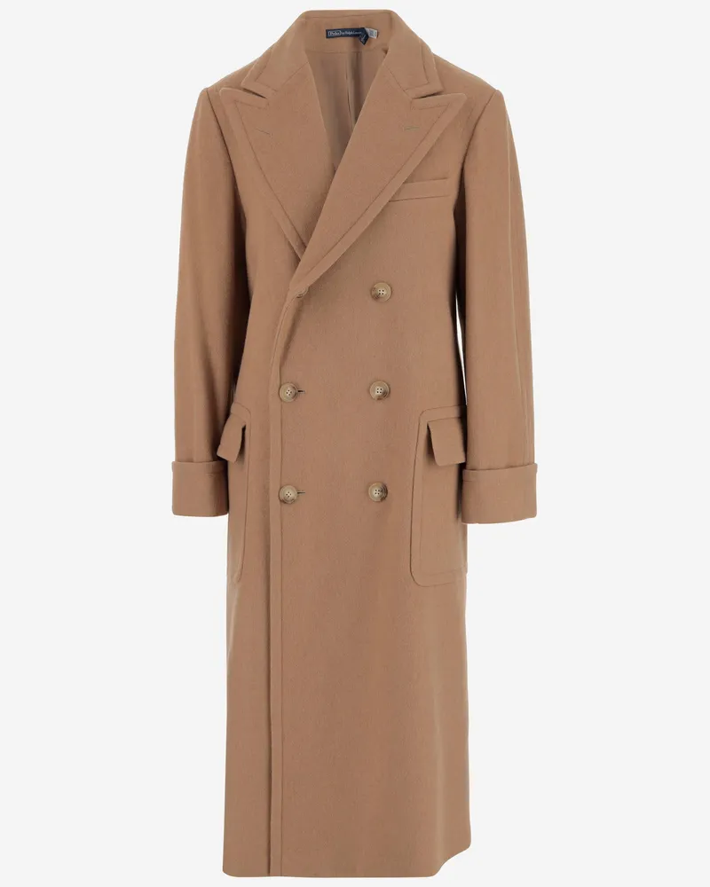Ralph Lauren Kamelhaarmantel Beige