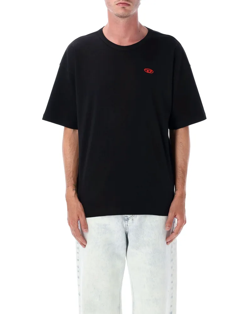 Diesel T -Shirts und Polos schwarz Black