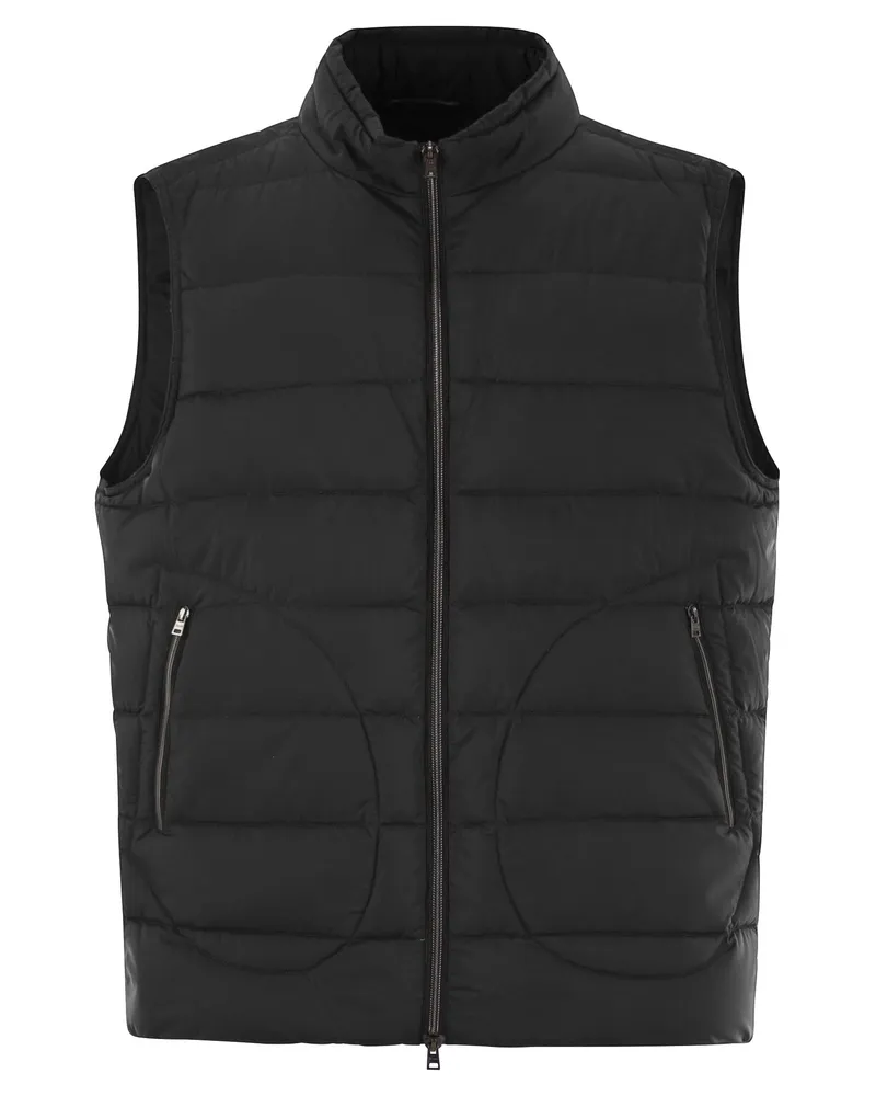 Herno Down Fill Weste Coat Black
