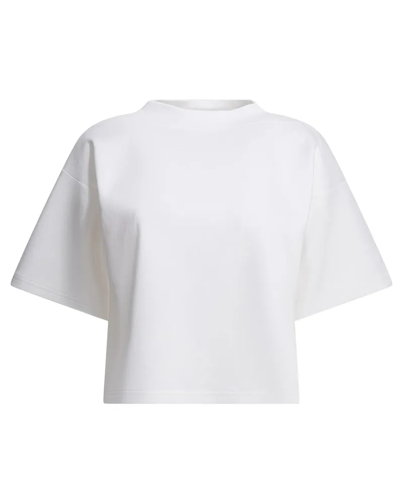 Alaïa Boxy Fit T-Shirt White