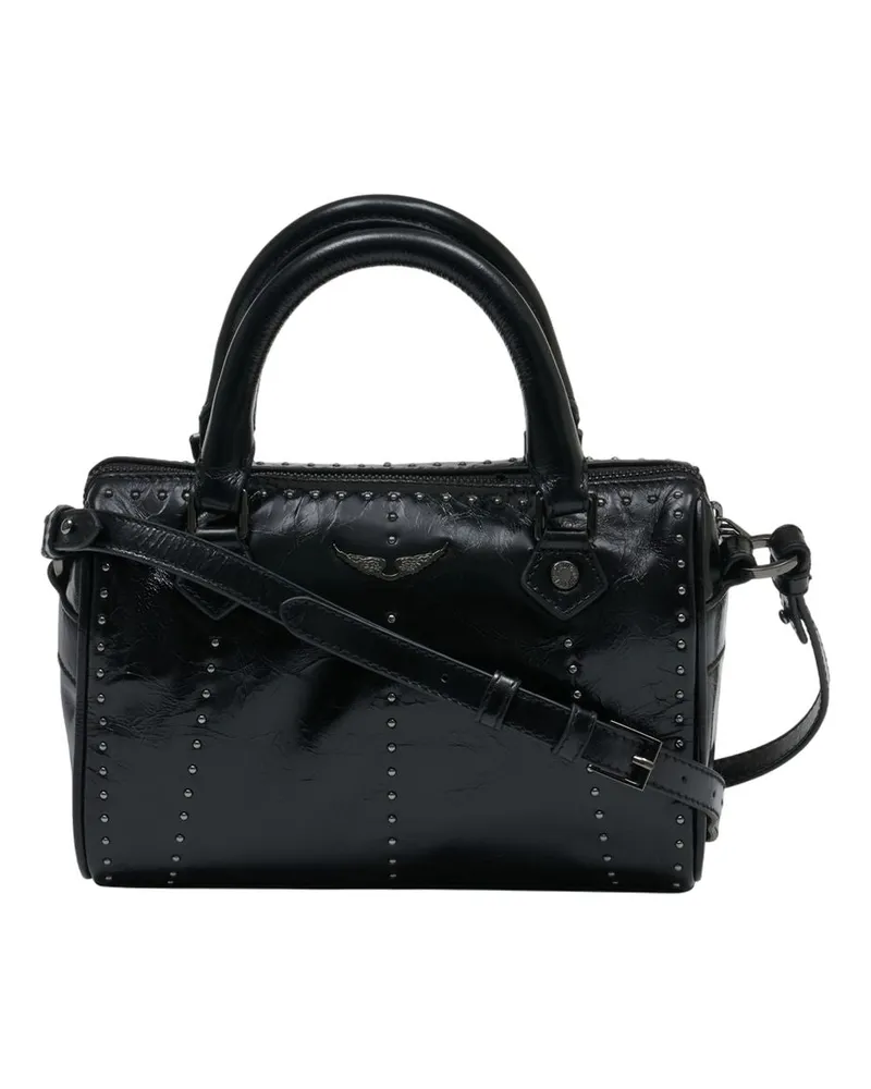 Zadig & Voltaire Sonnige Stimmung Xs Tasche  Leder Schwarz Schwarz