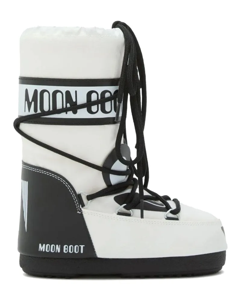 Moon Boot Mondstiefel "Icon Animal" Stiefel White