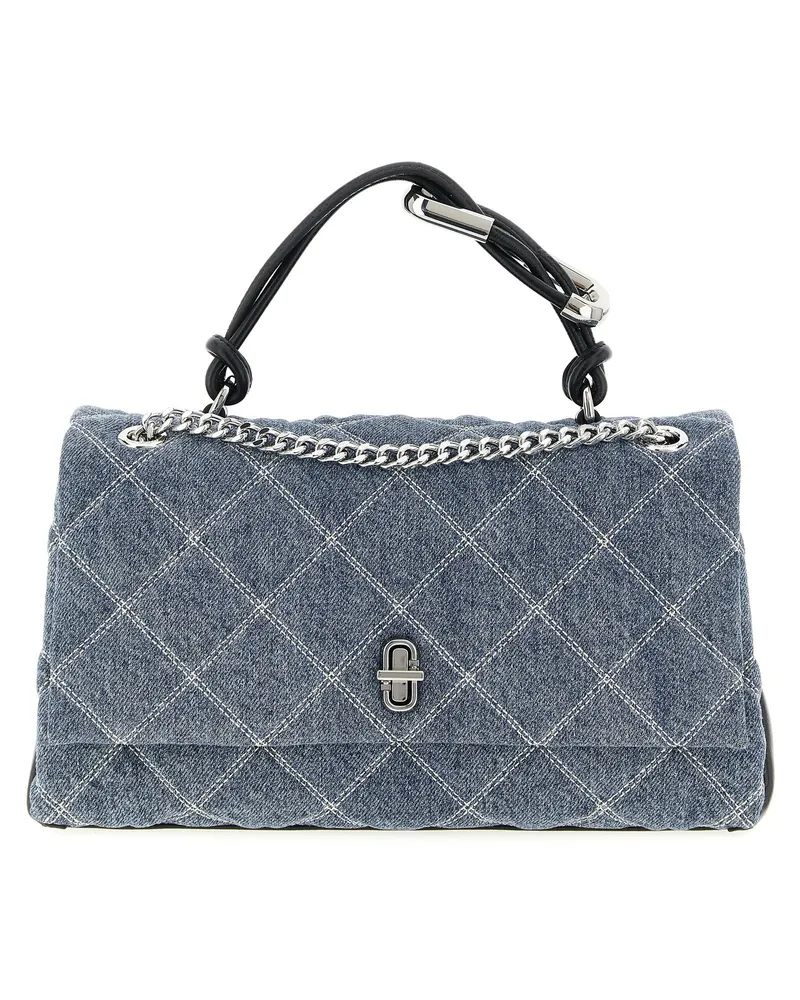 Marc Jacobs der gesteppte Denim Dual' mittelschwerbetasche Blue