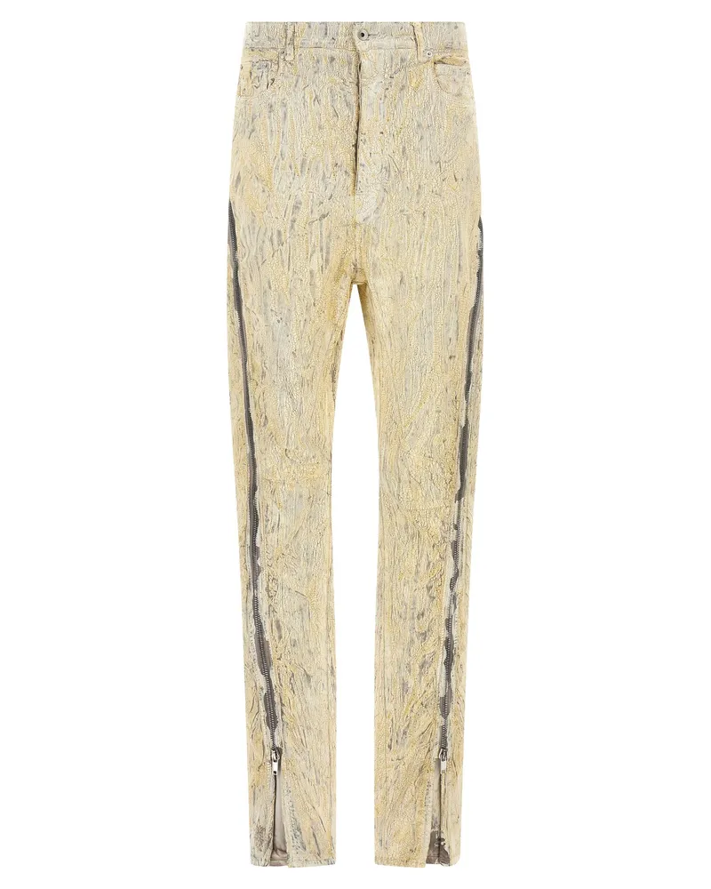 Rick Owens Bolan Banana' Jeans Gold