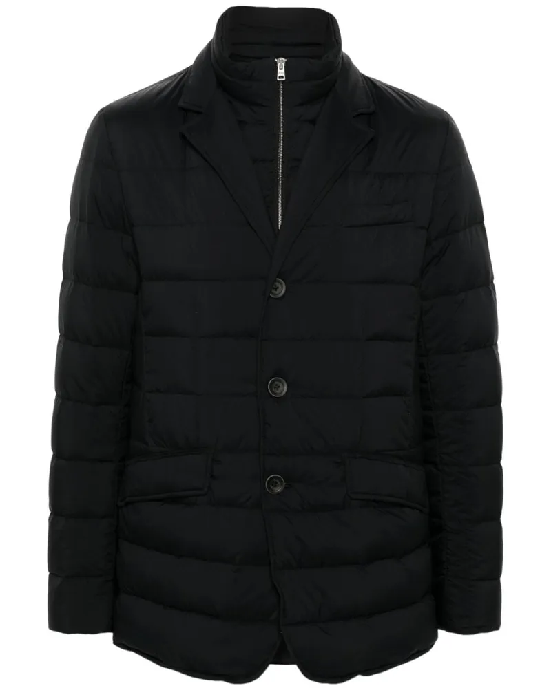 Herno La Giacca Nylon Down Jacke Black