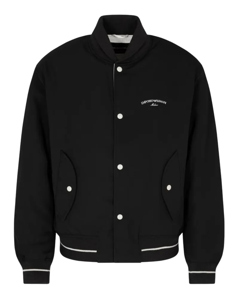 Emporio Armani Coats schwarz Black