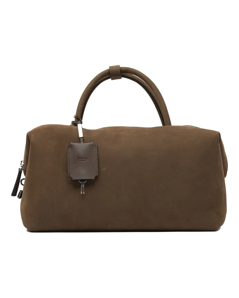 Max Mara Satchel-Handtasche Brown