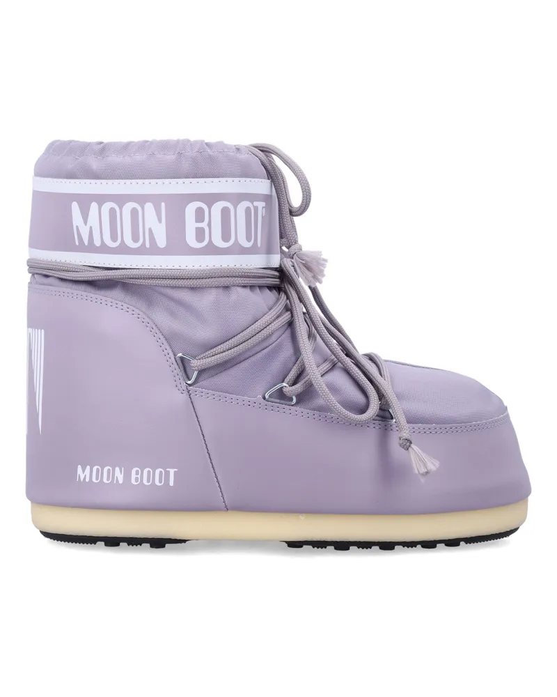 Moon Boot Flache -Schuhe Lillac