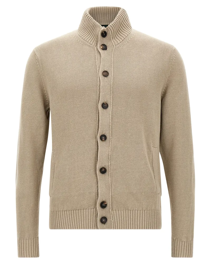 Zanone Chioto' Strickjacke Beige
