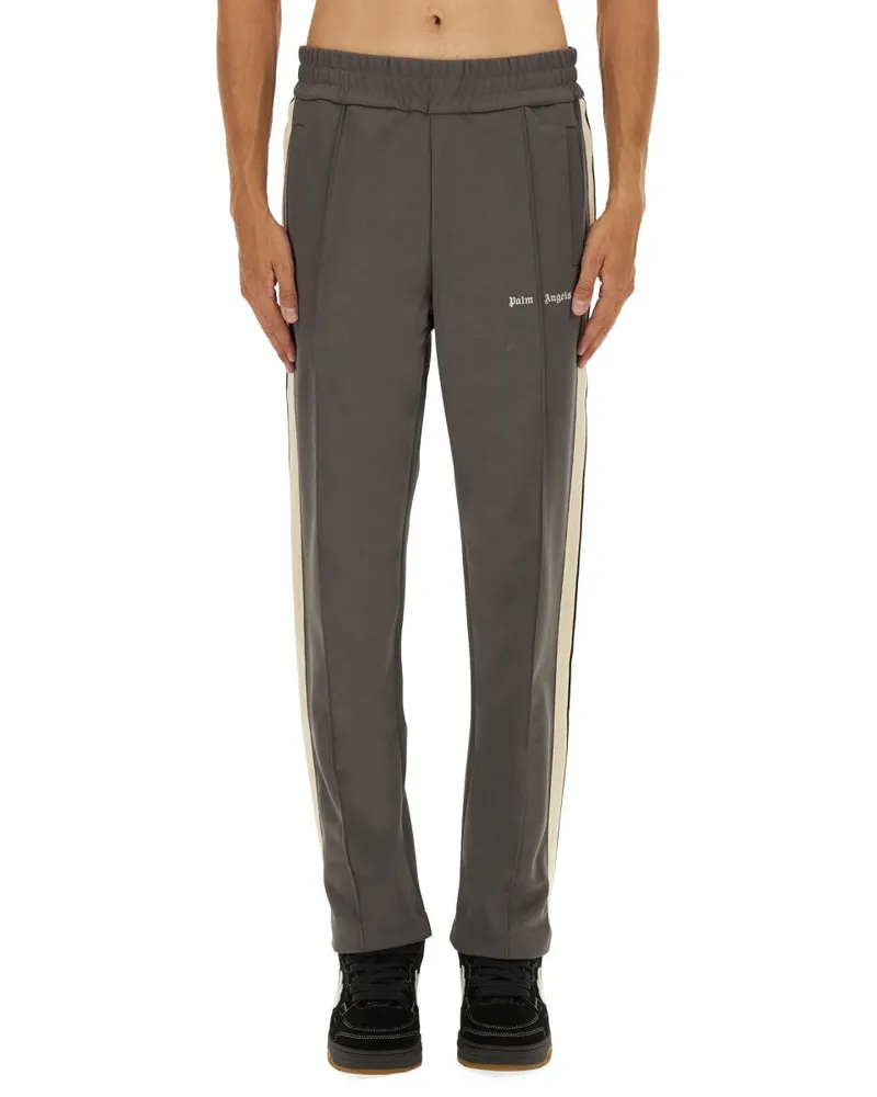 Palm Angels Joggerhosen mit Logo Grey