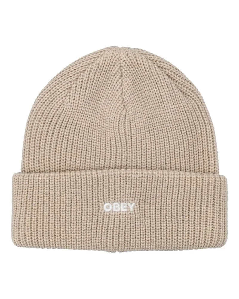Obey Mützen Grau Grey