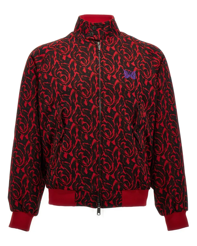 Baracuta Jacquard Needles' Bomberjacke Red