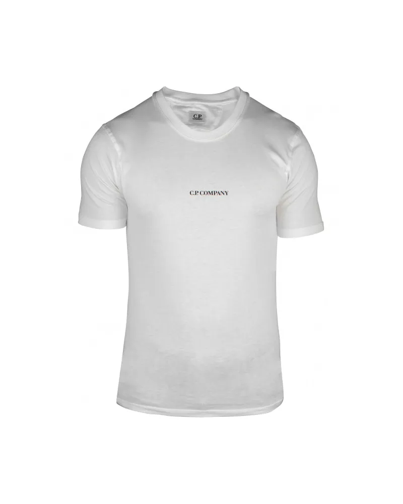 C.P. Company C.P. Firmen -T -Shirt White