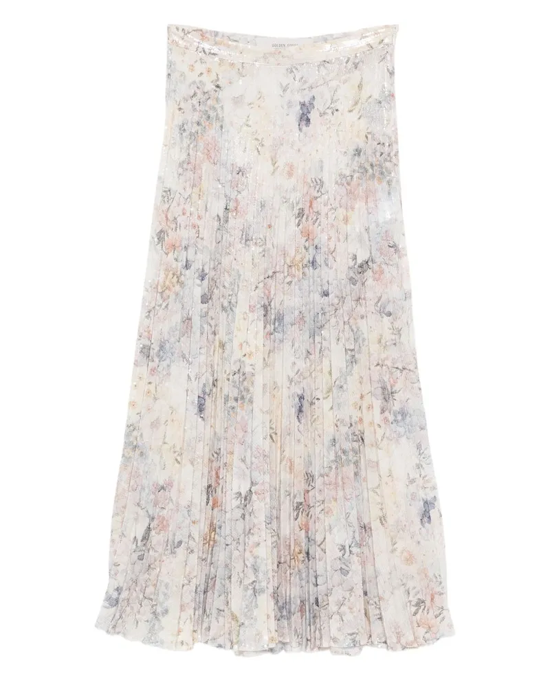 Golden Goose Goldener Gans gedruckter langer Rock Multicolour