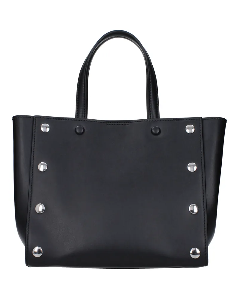 Stella McCartney Damens Handtaschen Öko-Leder Schwarz -