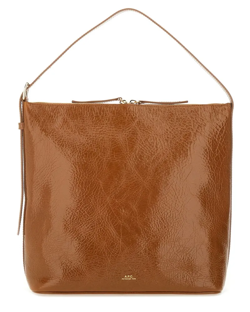 A.P.C. Echte" Tasche Brown