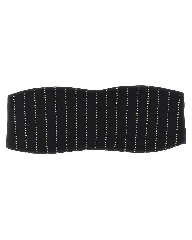 MC2 Saint Barth Rebby' Bikini Top Black